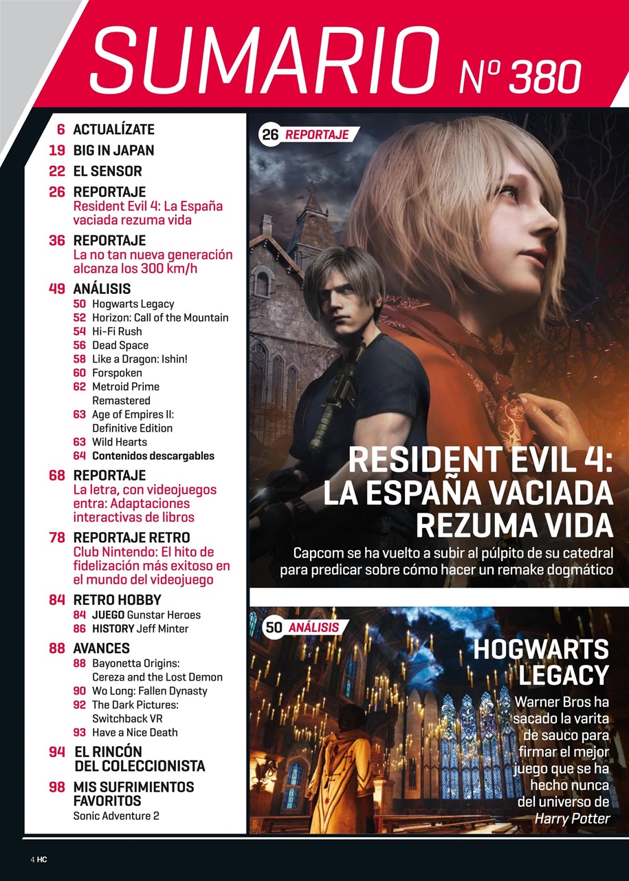 Hobby Consolas Preview Pages