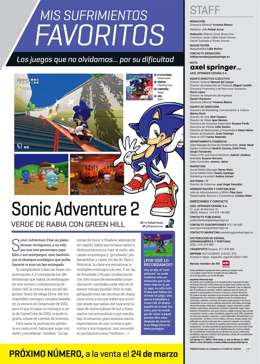 Hobby Consolas Preview Pages