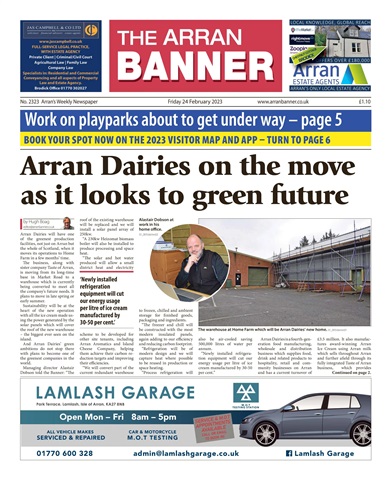 Arran Banner issue 24-Feb-2023