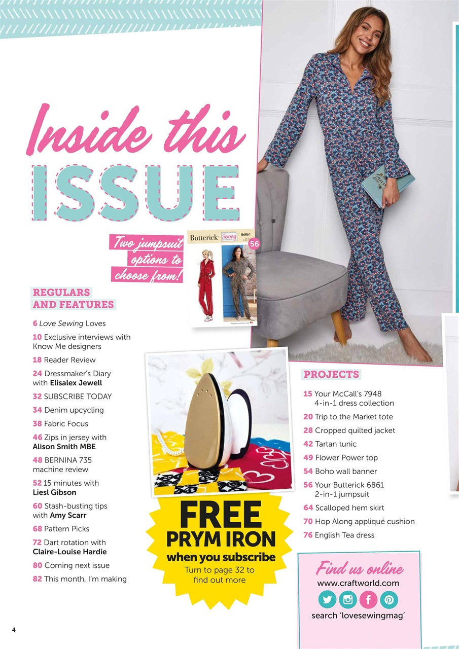 Love Sewing Preview Pages