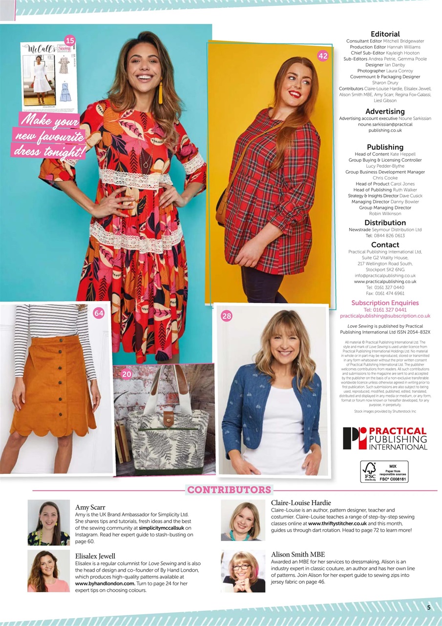 Love Sewing Preview Pages