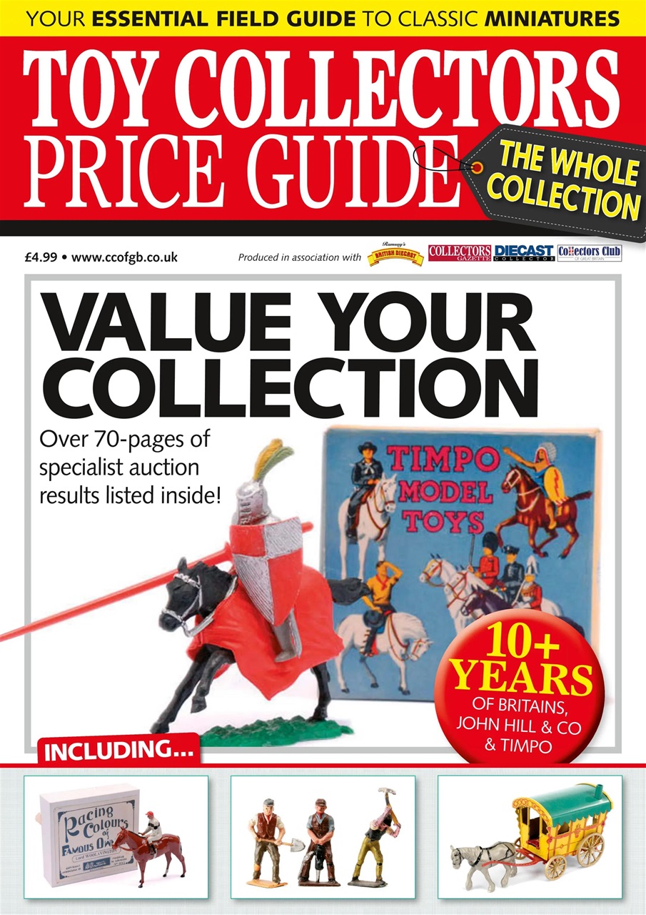 Toy Collectors Price Guide Preview Pages