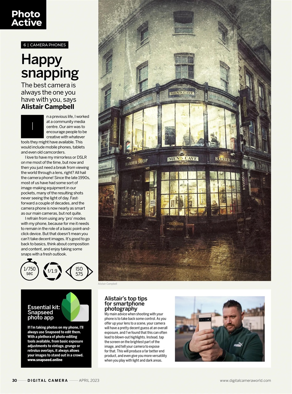 Digital Camera Magazine Preview Pages