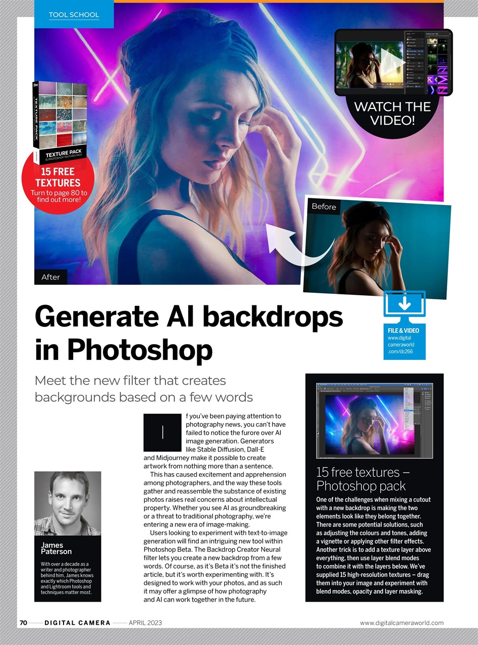 Digital Camera Magazine Preview Pages