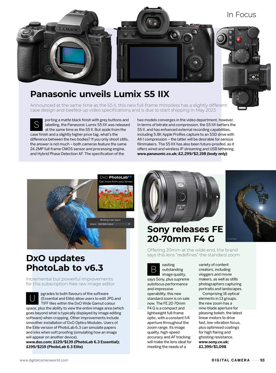 Digital Camera Magazine Preview Pages