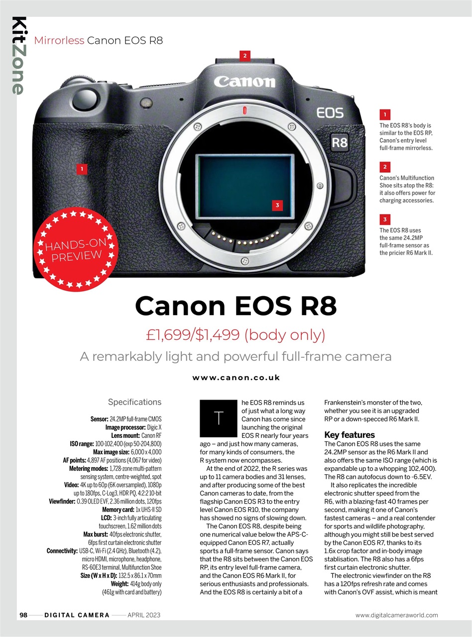 Digital Camera Magazine Preview Pages
