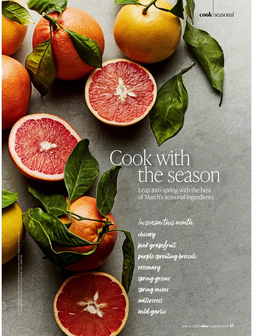 Olive Magazine Preview Pages