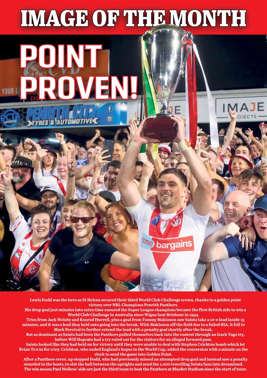 Rugby League World Preview Pages