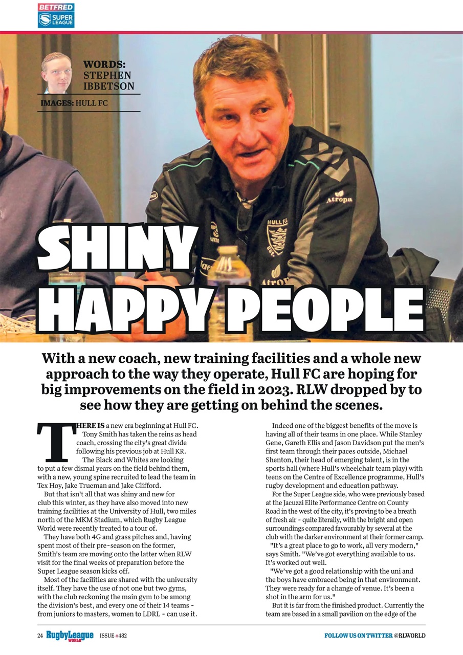 Rugby League World Preview Pages