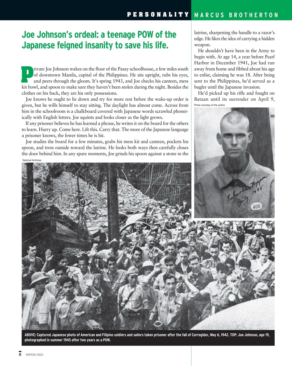 WWII Quarterly Preview Pages