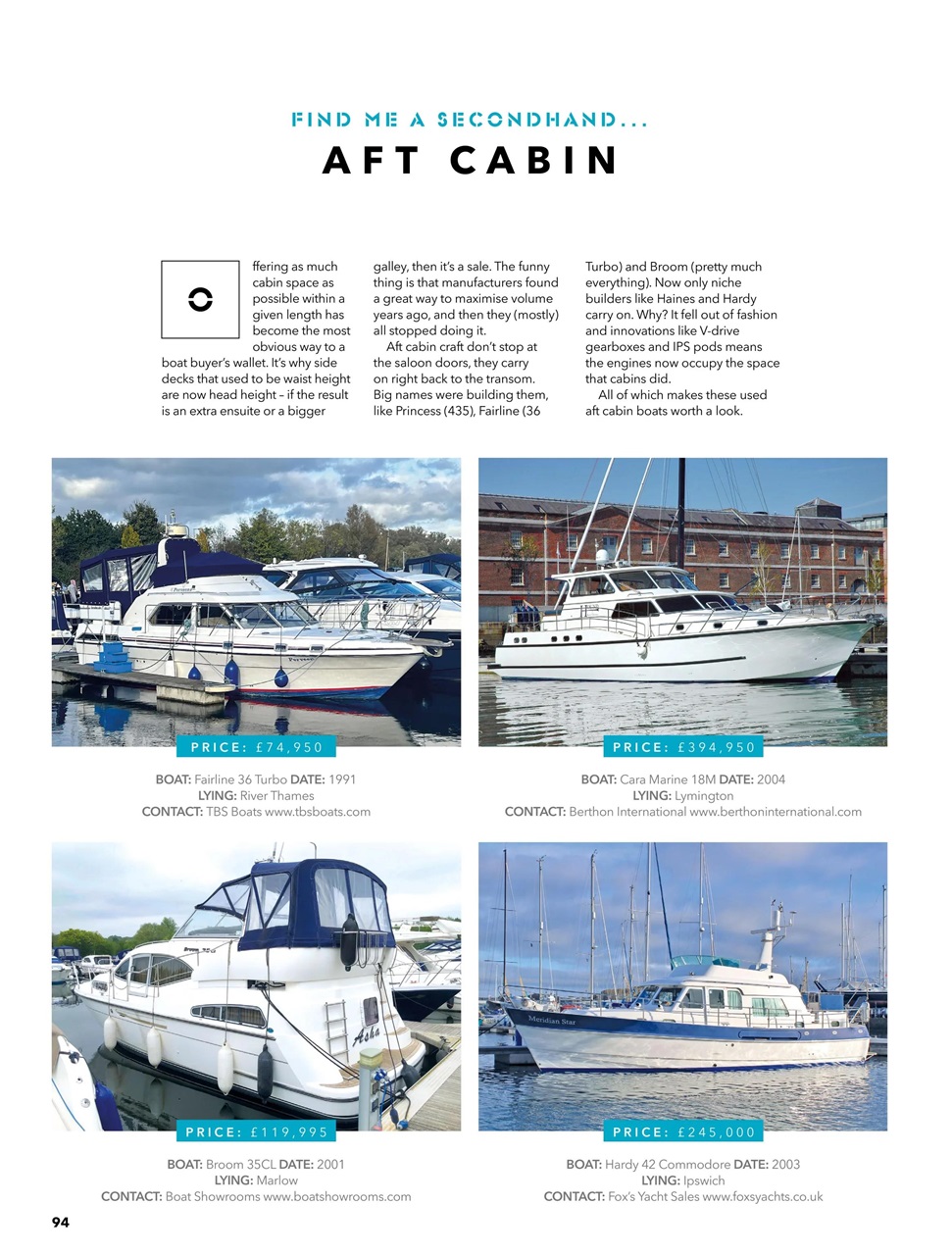 Motorboat & Yachting Preview Pages
