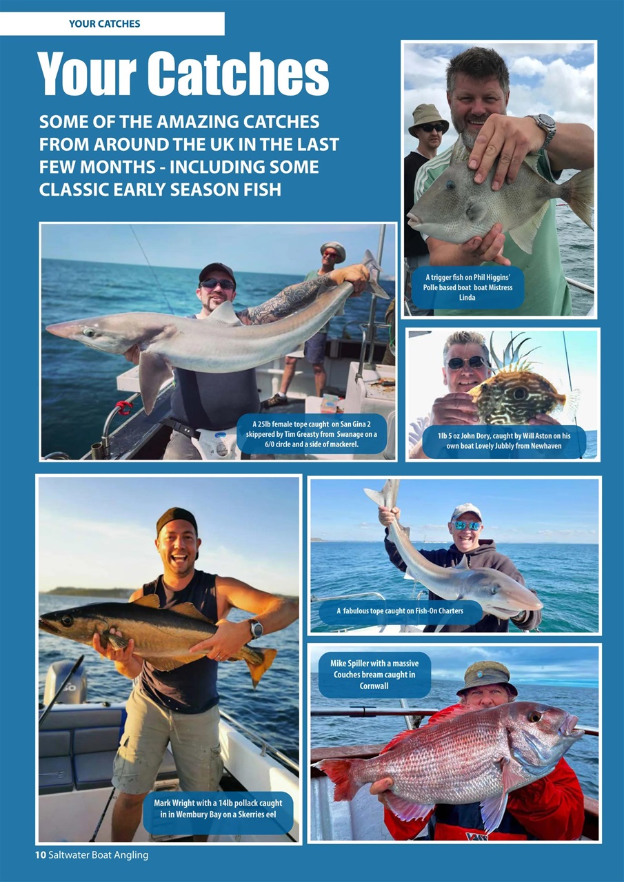 Saltwater Boat Angling Preview Pages