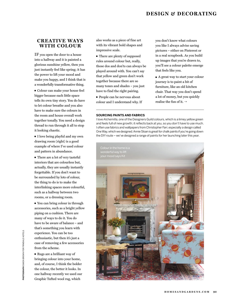 Homes & Gardens Preview Pages