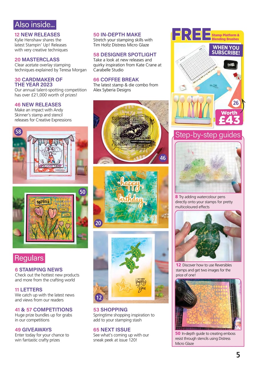 Creative Stamping Preview Pages