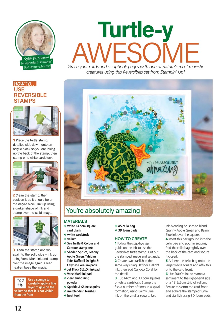 Creative Stamping Preview Pages