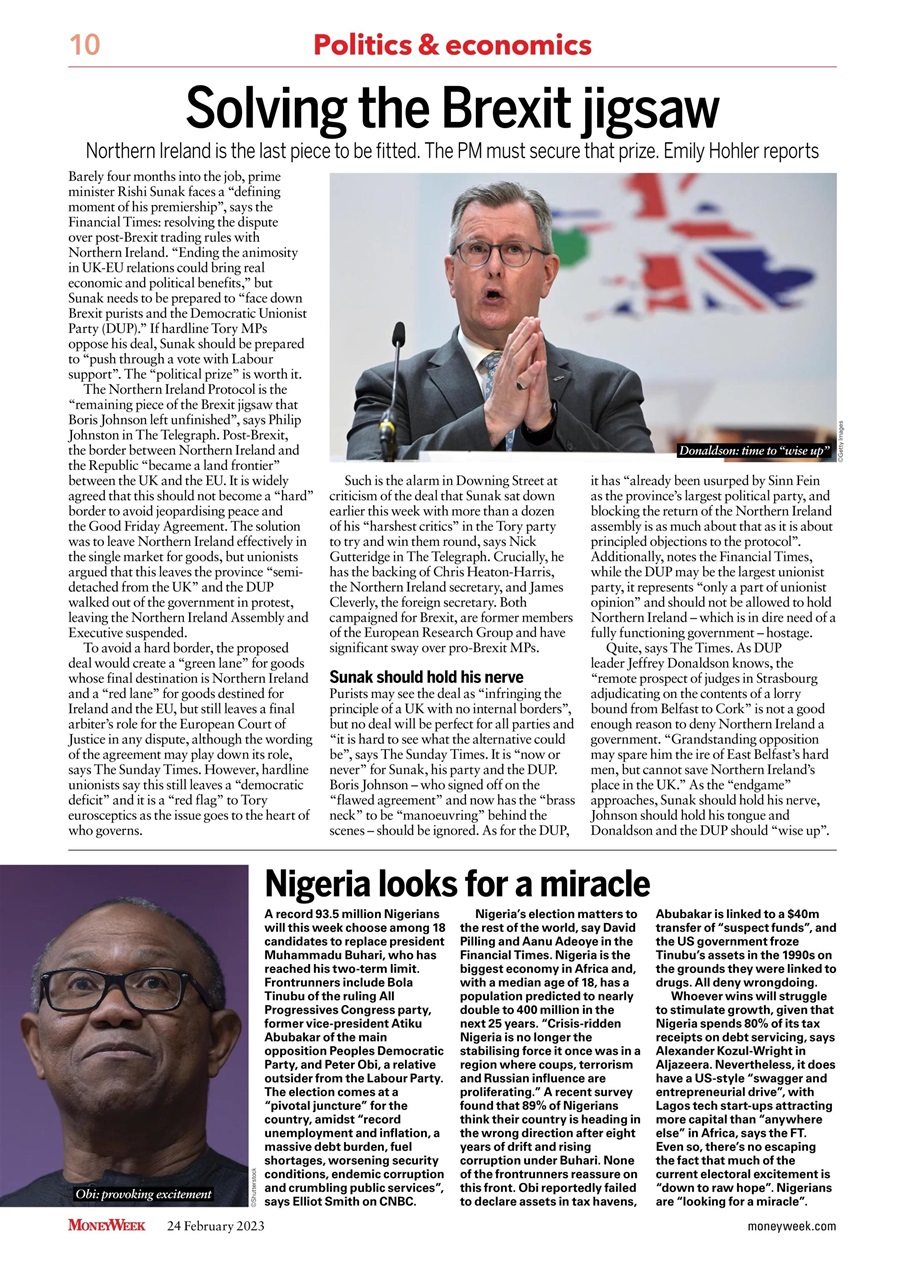 MoneyWeek Preview Pages