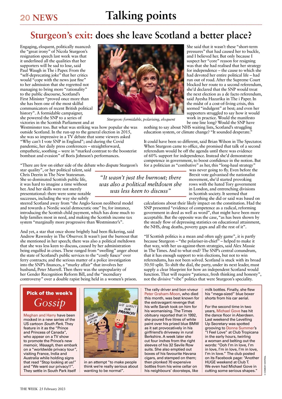 The Week Preview Pages