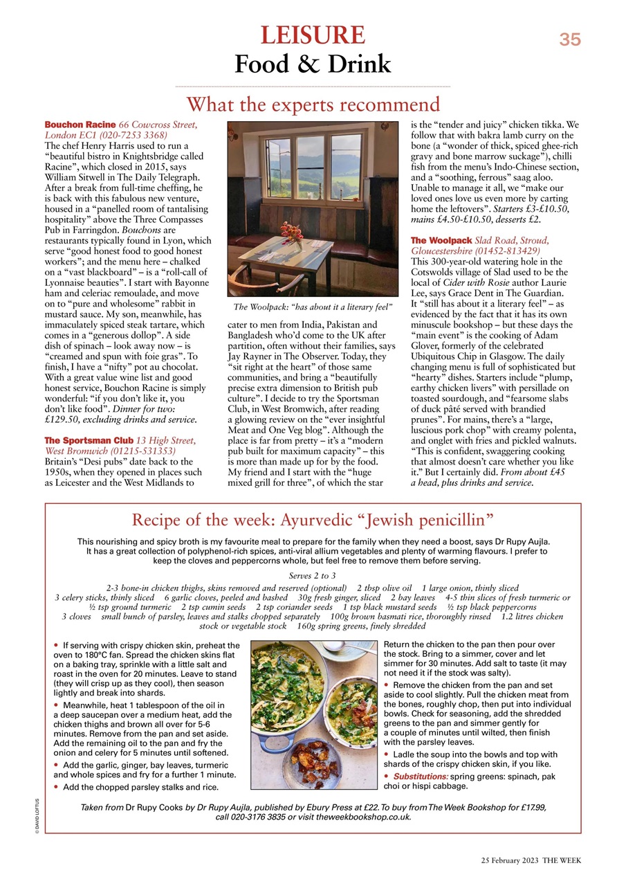 The Week Preview Pages