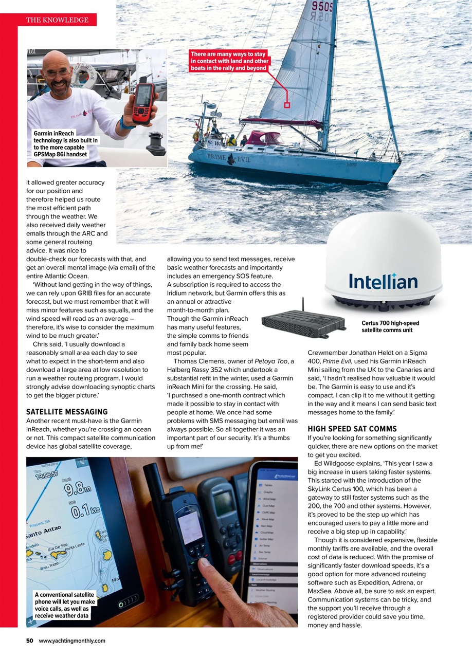 Yachting Monthly Preview Pages