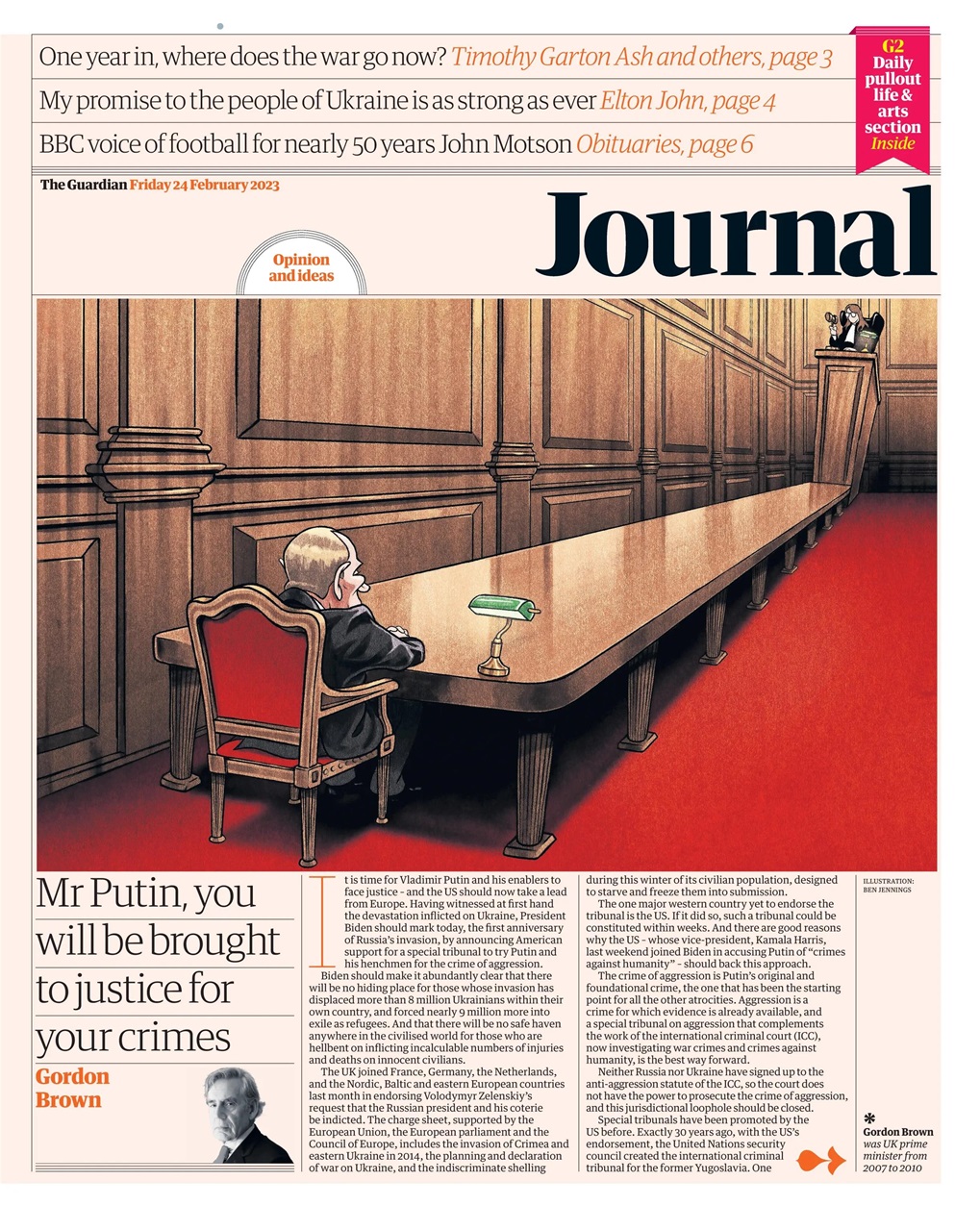 The Guardian Newspaper Preview Pages