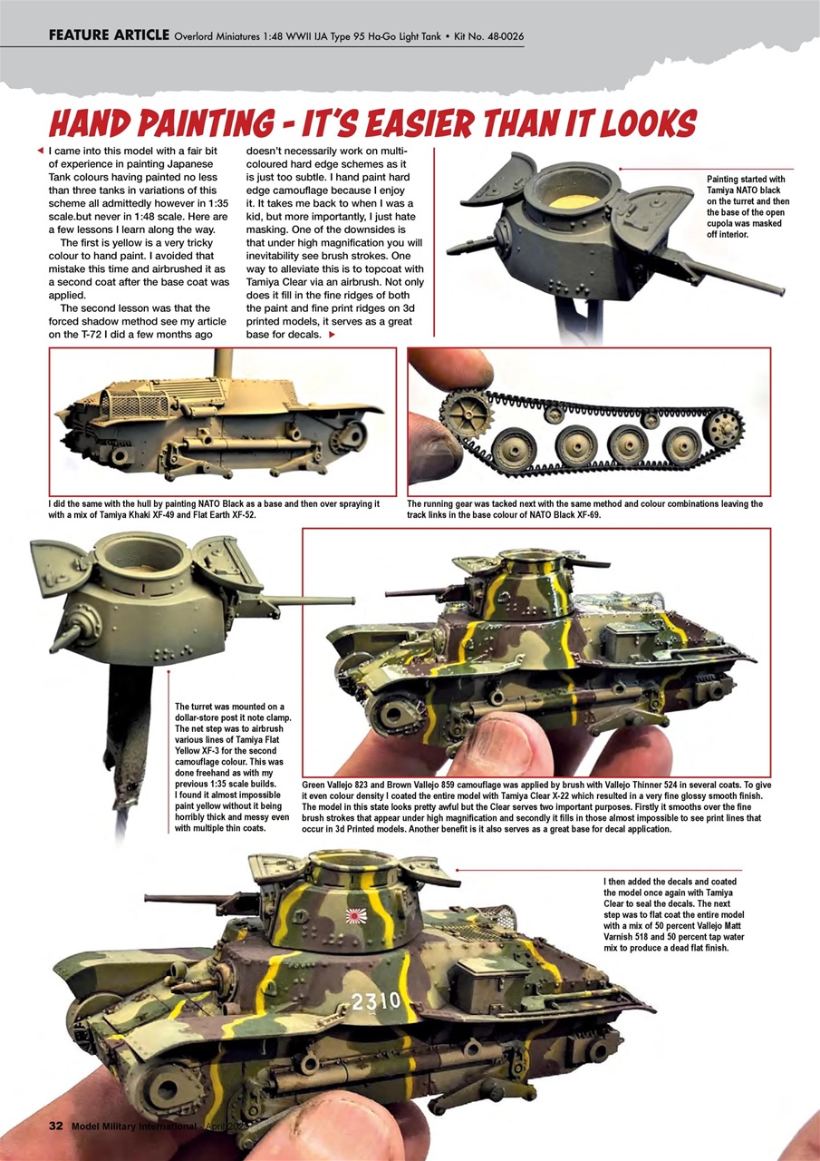 Model Military International Preview Pages