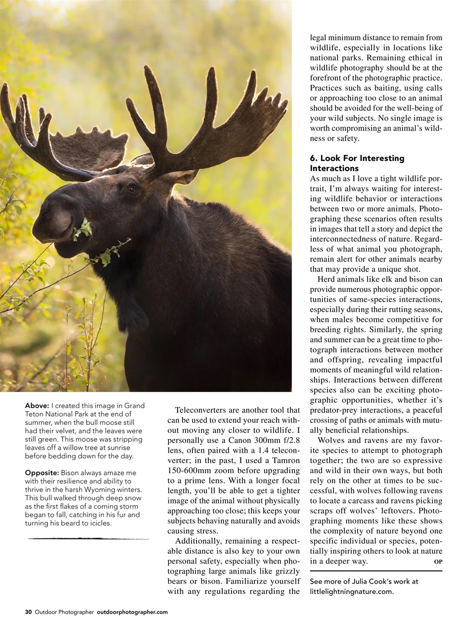 Outdoor Photographer Preview Pages