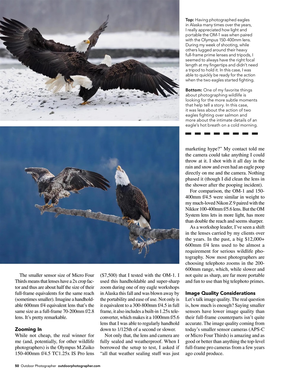 Outdoor Photographer Preview Pages