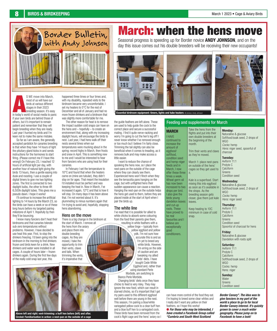 Cage & Aviary Birds Preview Pages