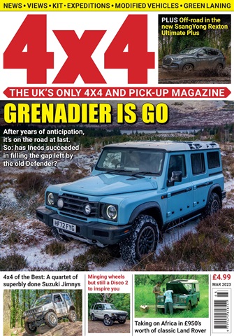 Overlander 4X4 issue March 2023