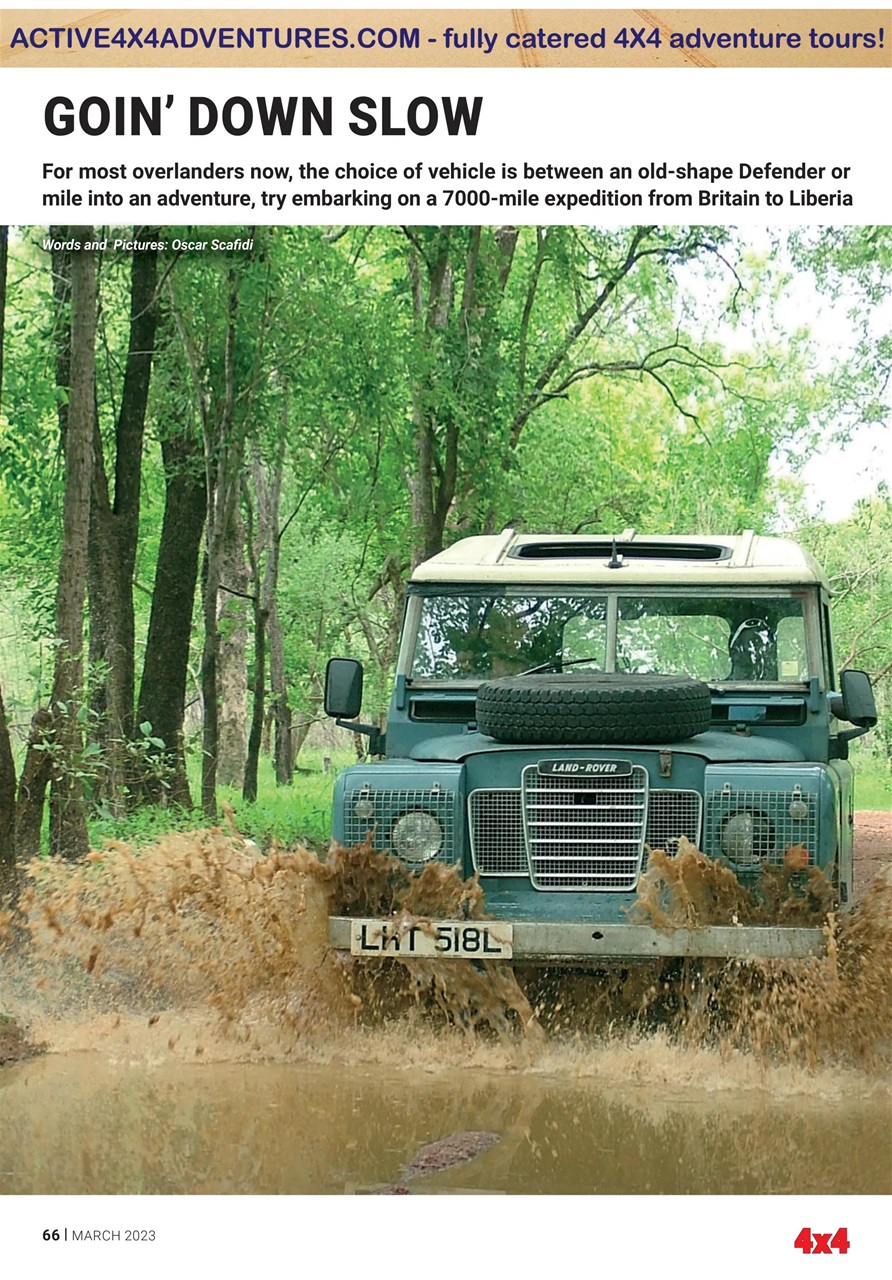 Overlander 4X4 Preview Pages