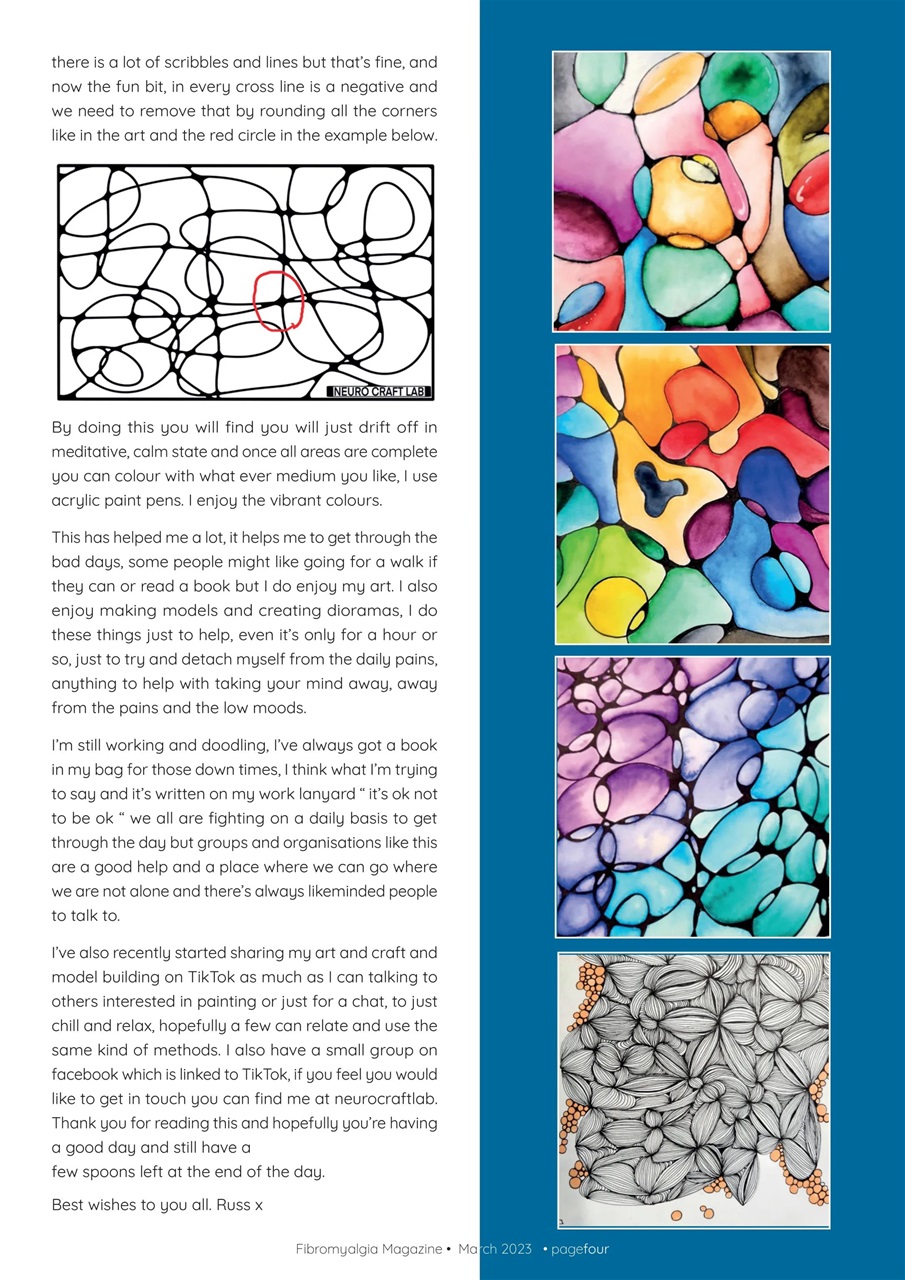Fibromyalgia Magazine Preview Pages
