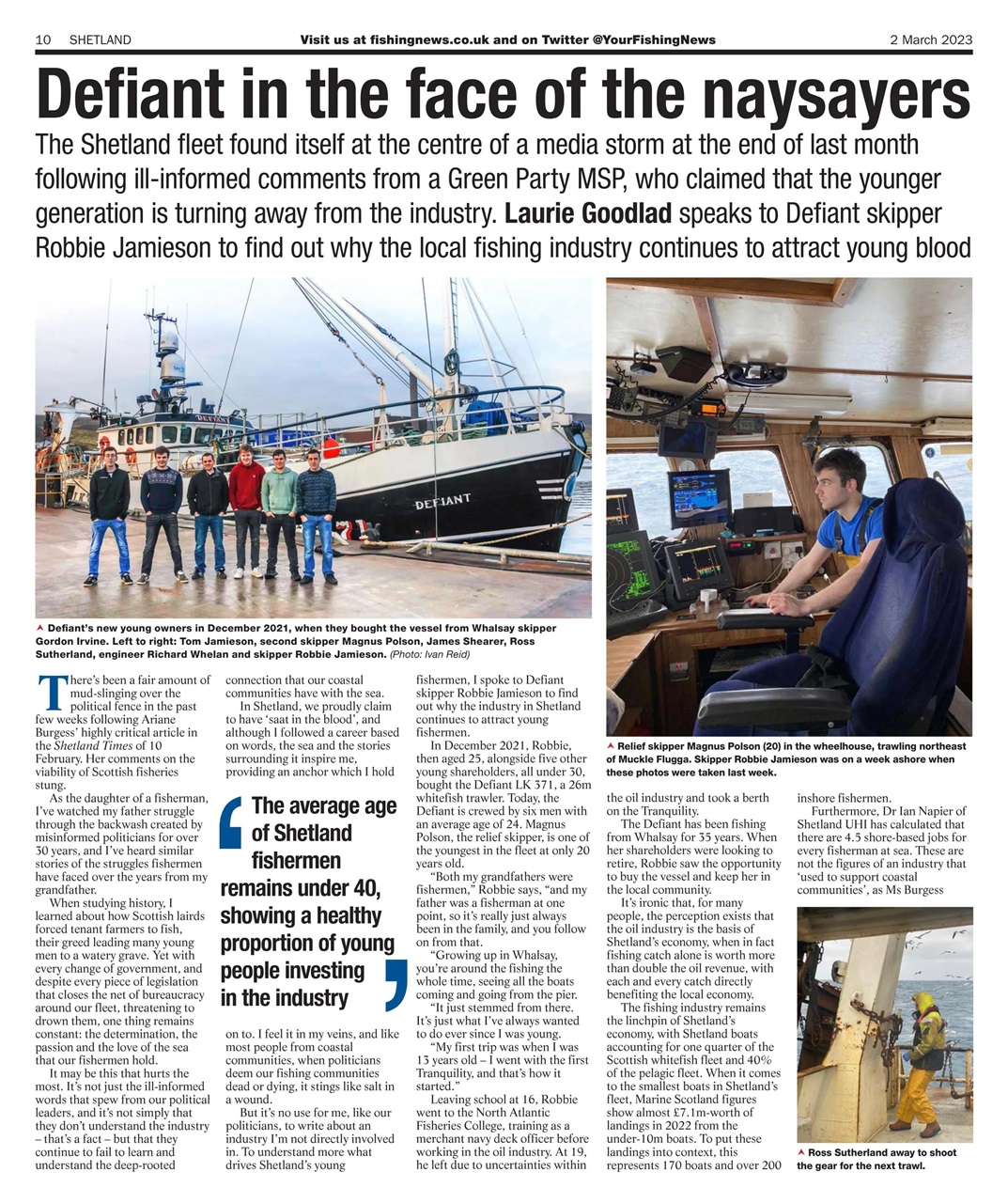 Fishing News Preview Pages