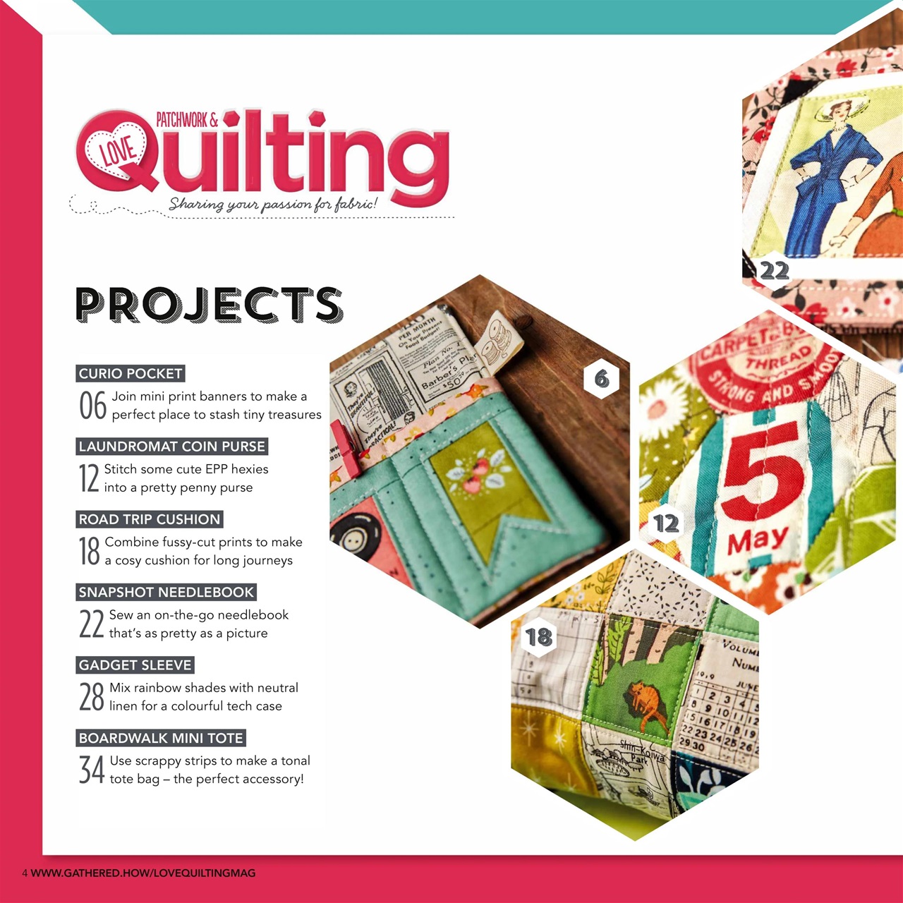 Love Patchwork & Quilting Preview Pages