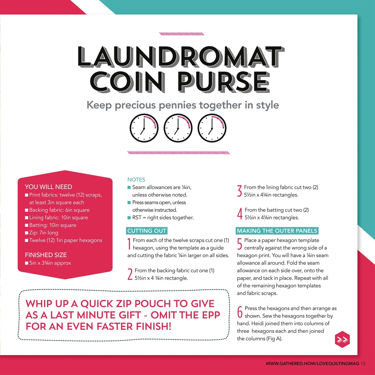 Love Patchwork & Quilting Preview Pages