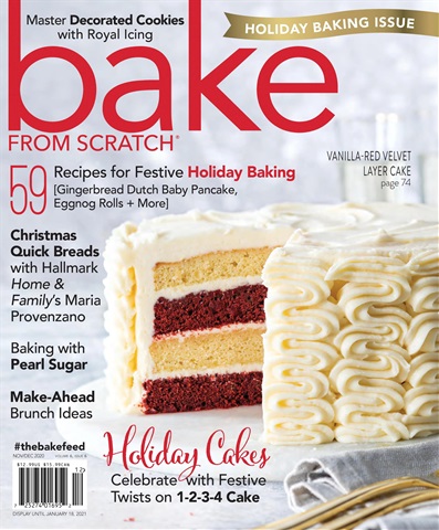 Bake from Scratch issue November/December  2020
