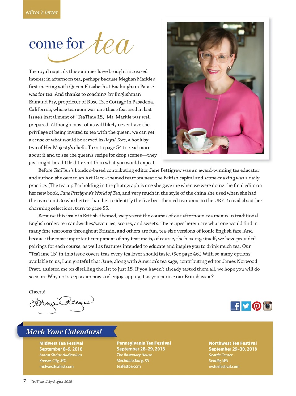 TeaTime Preview Pages