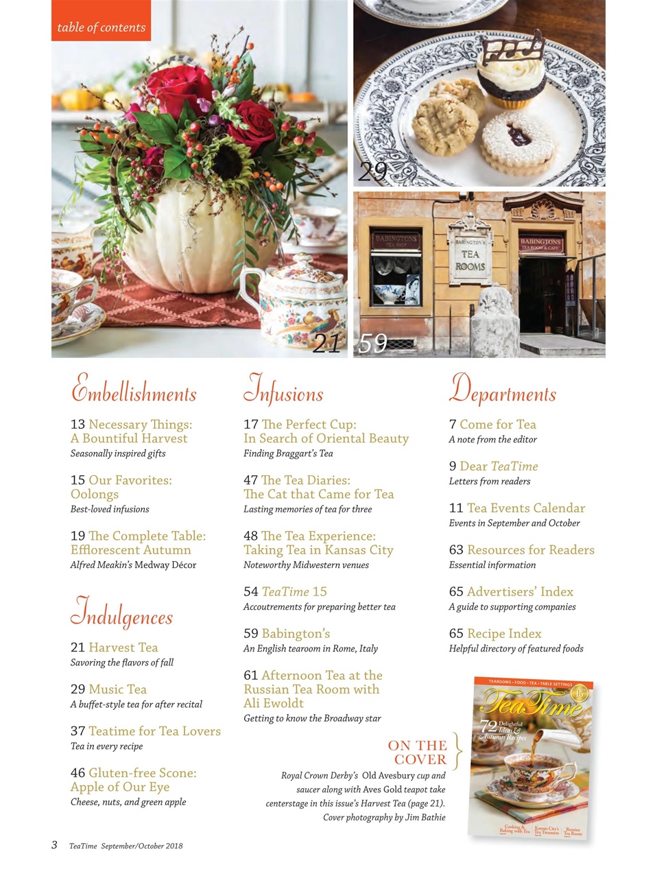 TeaTime Preview Pages