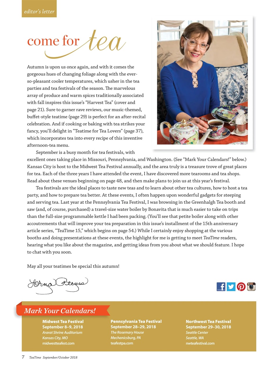 TeaTime Preview Pages