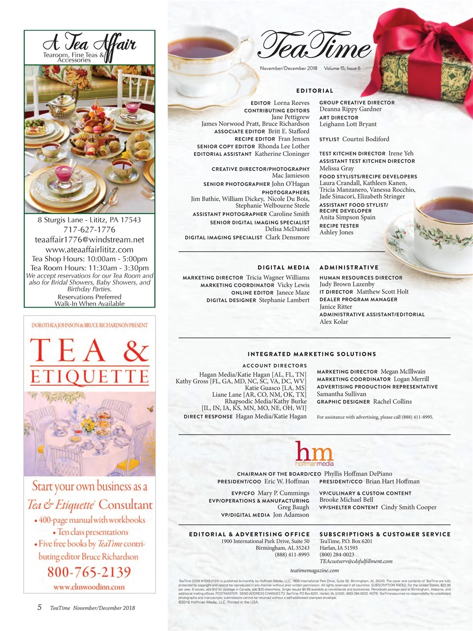 TeaTime Preview Pages