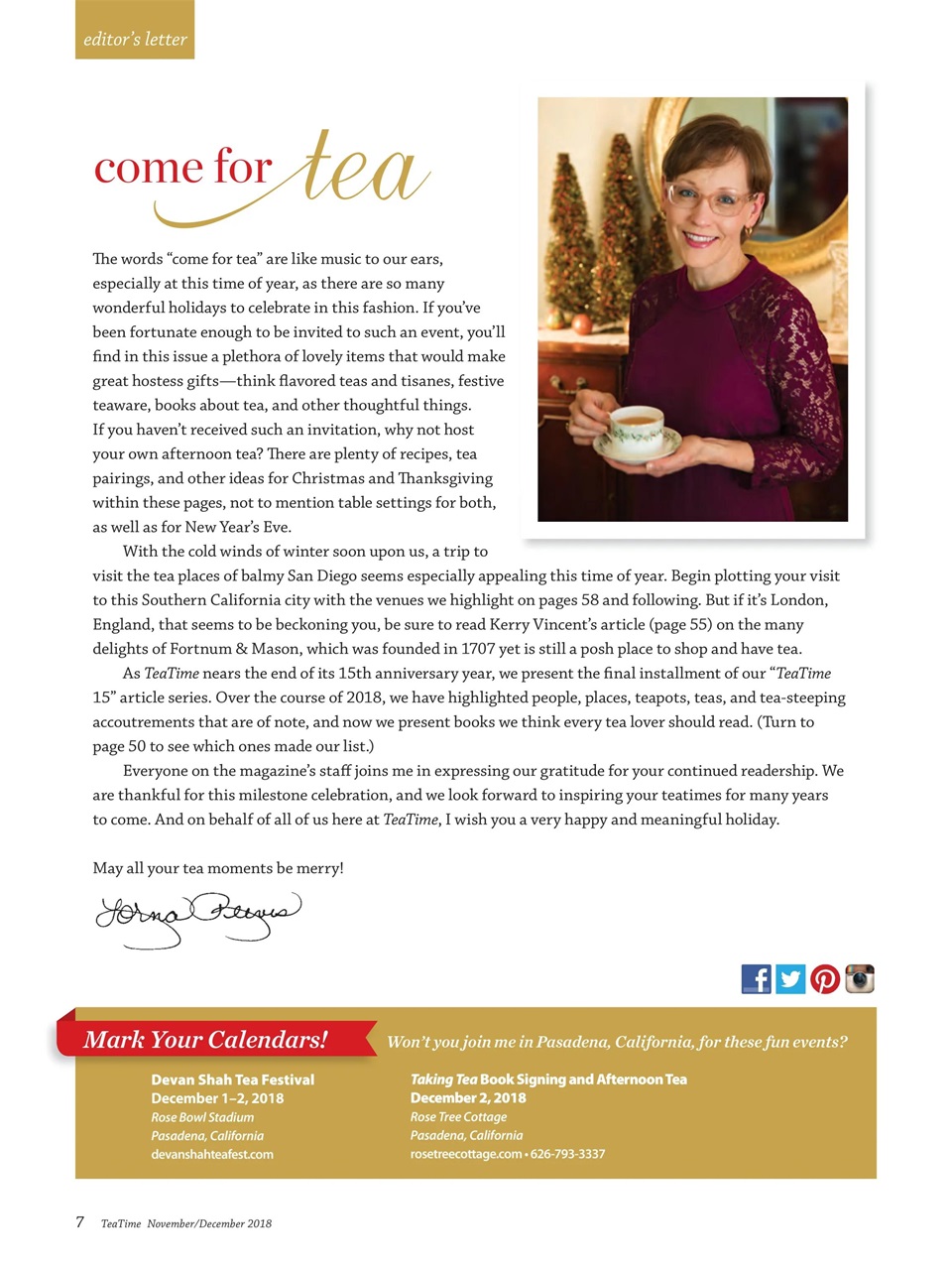 TeaTime Preview Pages