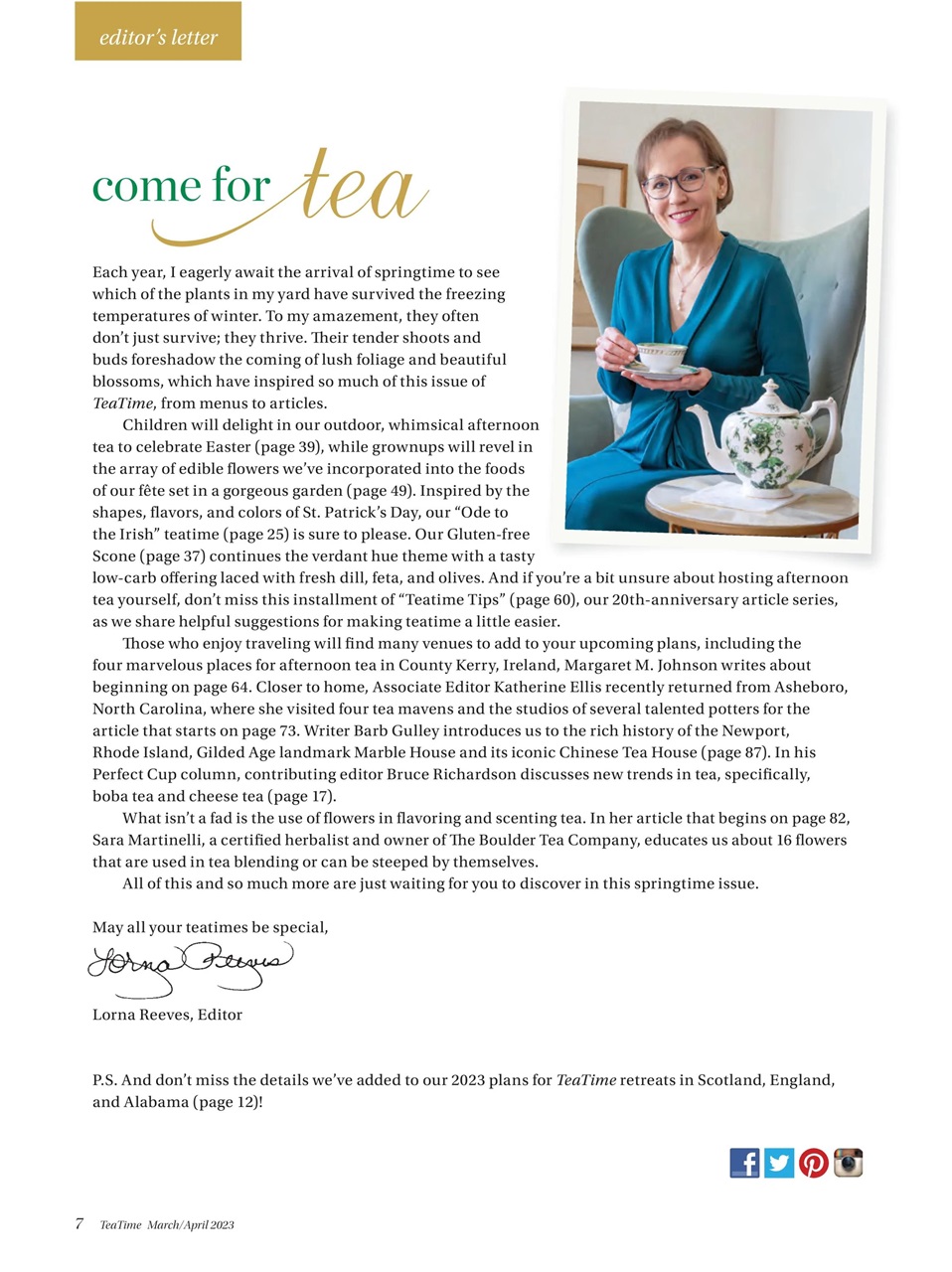 TeaTime Preview Pages