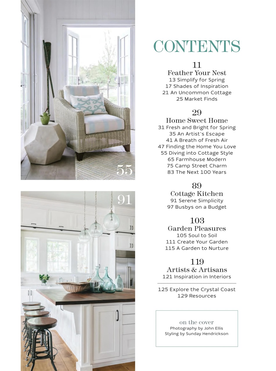 The Cottage Journal Preview Pages