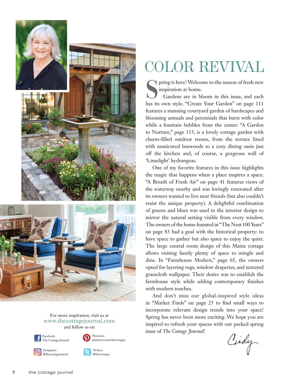 The Cottage Journal Preview Pages