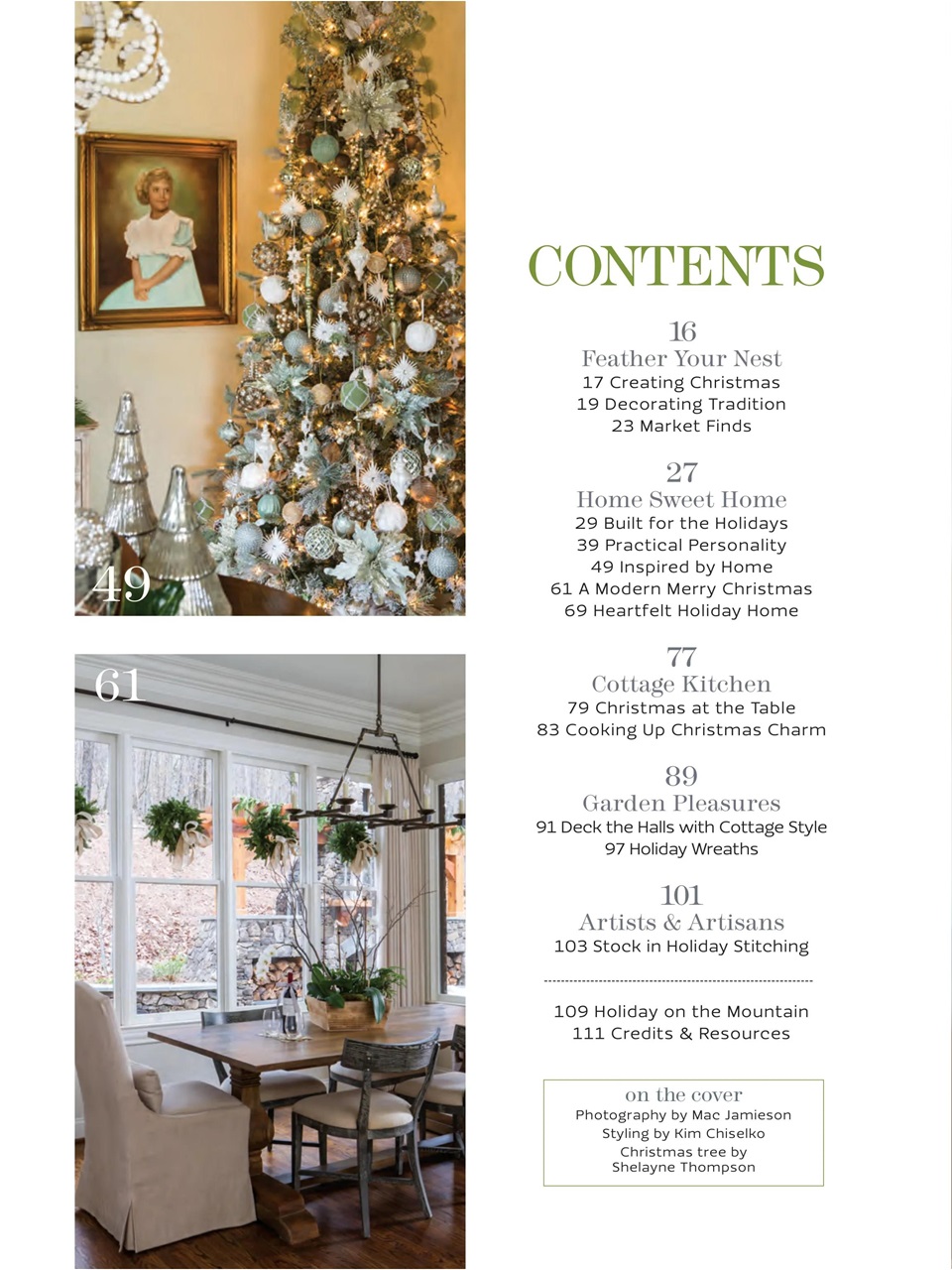 The Cottage Journal Preview Pages