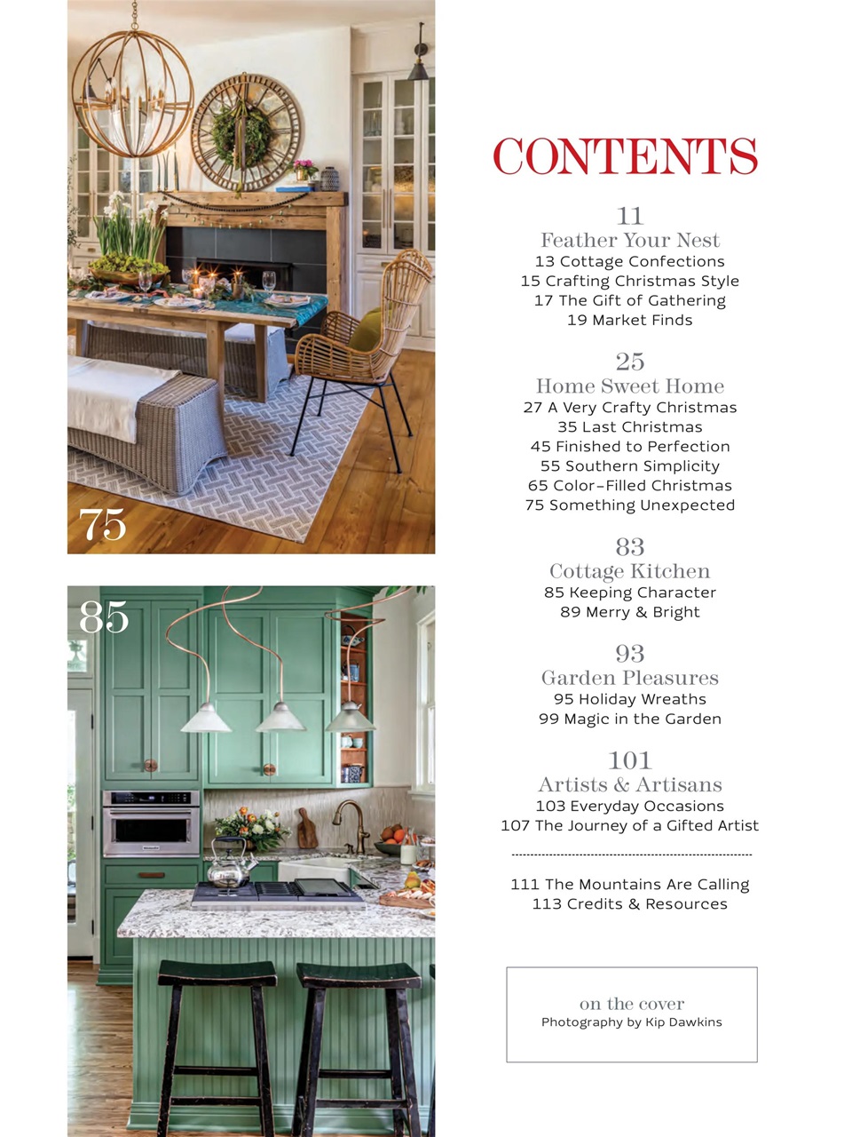 The Cottage Journal Preview Pages