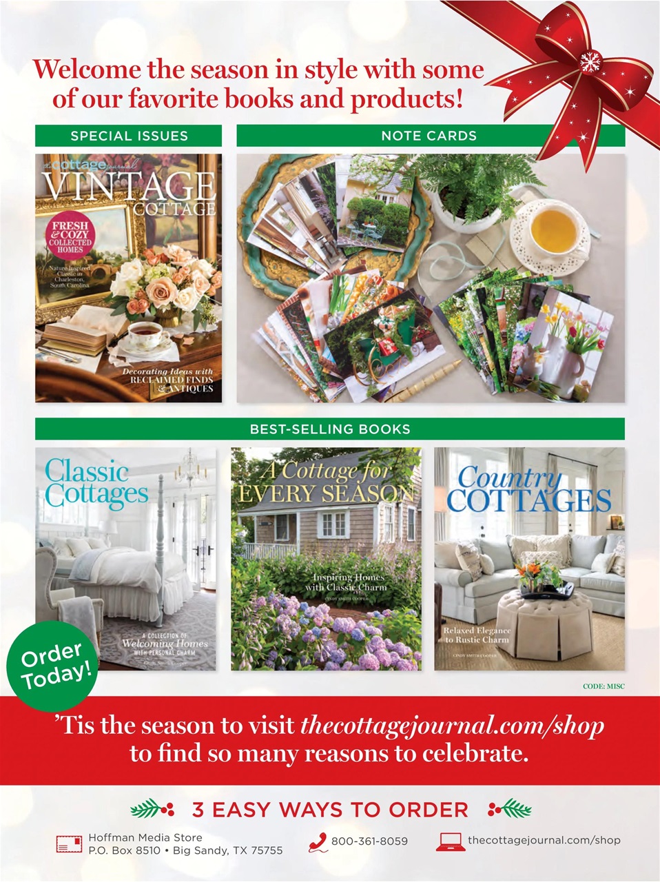 The Cottage Journal Preview Pages