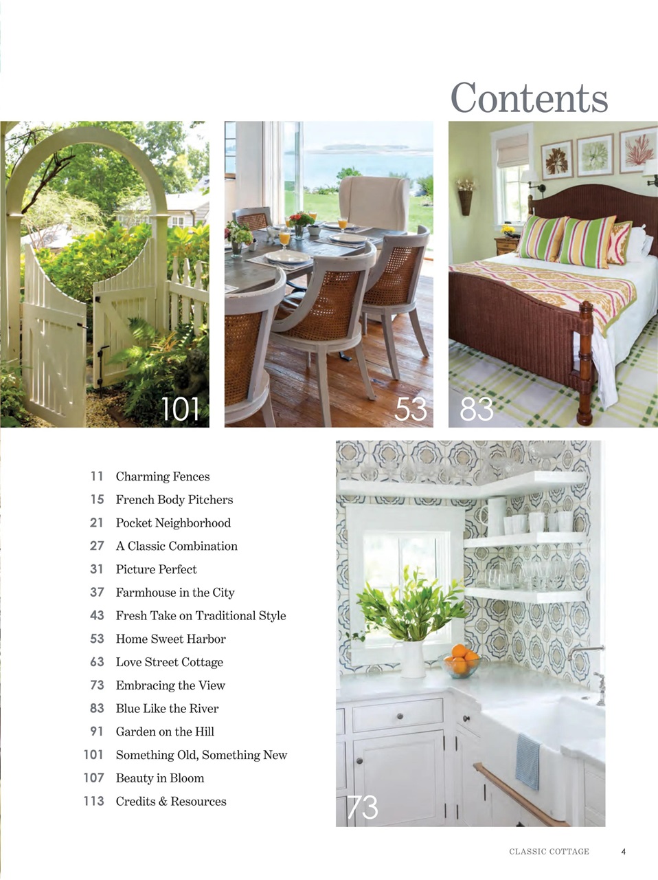 The Cottage Journal Preview Pages