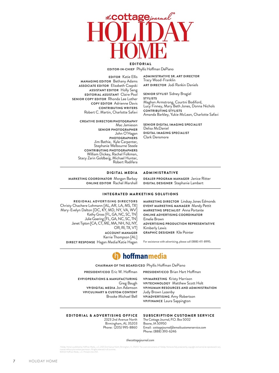 The Cottage Journal Preview Pages