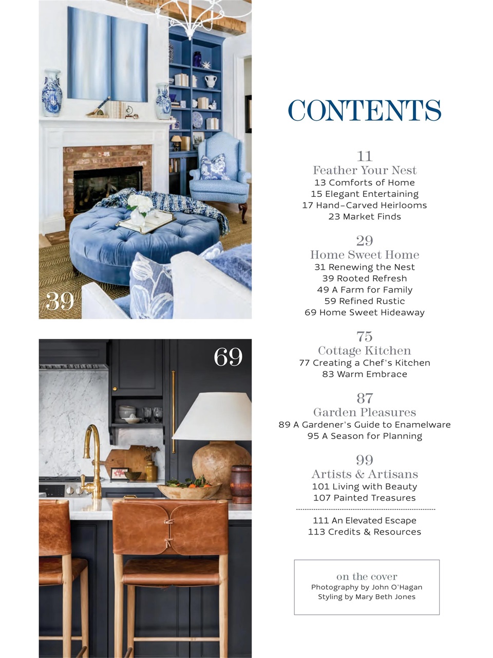 The Cottage Journal Preview Pages