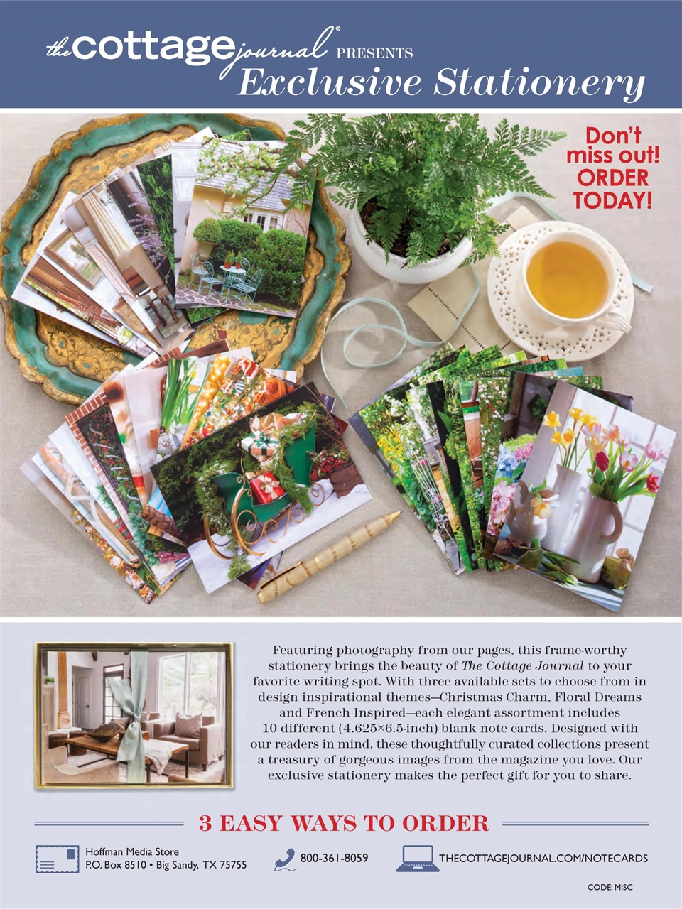 The Cottage Journal Preview Pages